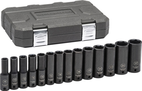 PG150 - SET SOCKET DEEP MET 1/2DR 14PC