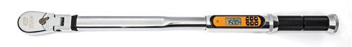 PG178 - 1/2" DRIVE 120XP FLEX HEAD ELECTRONIC TORQUE WRENCH WITH ANGLE, 25-250 FT-LB, 24.26" LONG, INCLUDES MOLDED CASE