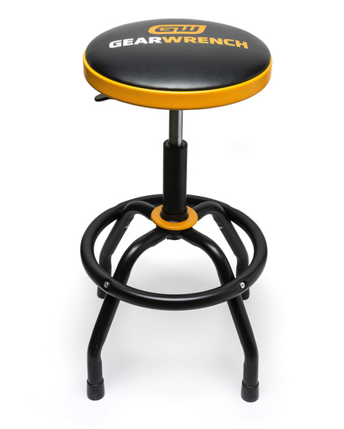 PG302 - 225 LBS CAPACITY ADJUSTABLE HEIGHT SWIVEL SHOP STOOL, 26" TO 31"