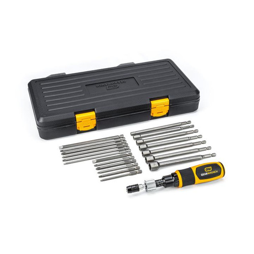 TORQUE SCREWDRIVER SET,20PC,10-50IN/LB
