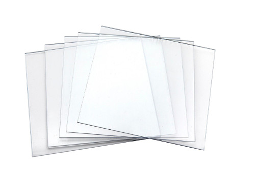 Casque H&S Lens Clear, Out 5-Pk (4.5 » X 5.25 »)