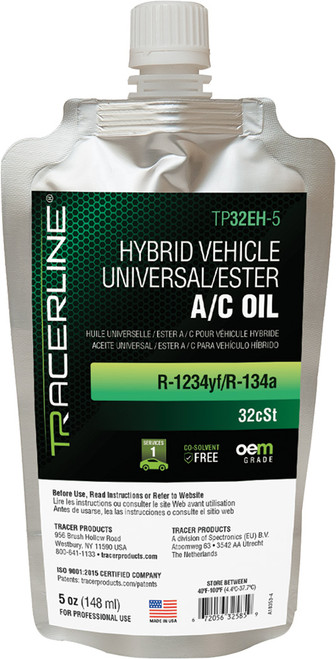 LUBRIFIANT, A / C, HYBRIDE, 32CST, 1X5OZ