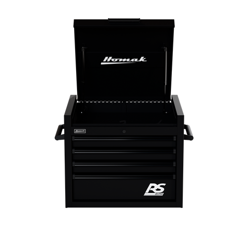 27" RS PRO 4 DWR TOP CHEST W/OUT-BK