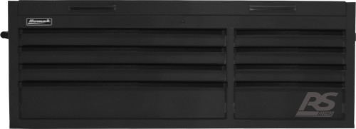PG200 - SÉRIE RS PRO 54" BOÎTE SUPÉRIEURE 8 TIROIRS - NOIRE