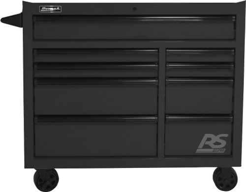PG215 - 41" RS PRO SERIES 9-DRAWER ROLLER CABINET - BLACK