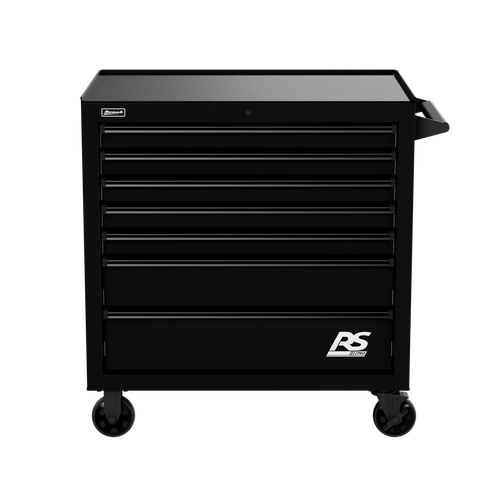 36" RS PRO 7 DWR ARMOIRE ROULANTE-NOIR