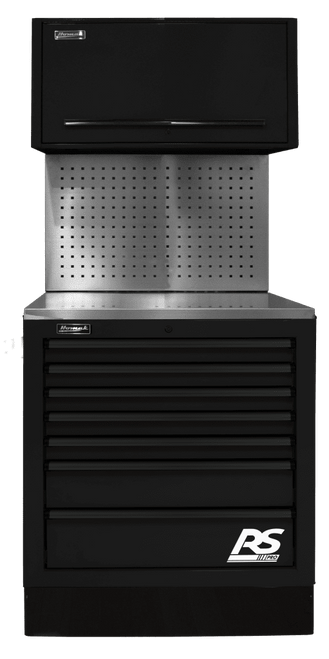 36" CTS Set avec panneau d’outils Back Splash - Noir