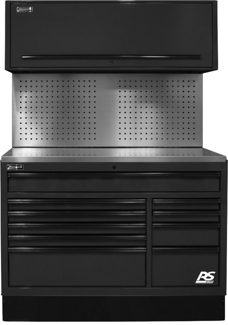 54" CTS SET WITH TOOLBOARD BACK SPLASH (BLACK)