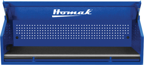 PG216 - 72" RS PRO SERIES 3-DRAWER HUTCH WITH POWER STRIP – BLUE