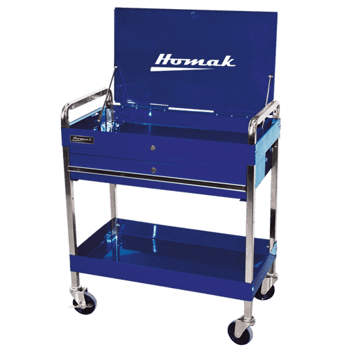 32" Professional 1 Drawer Service Cart - Blue