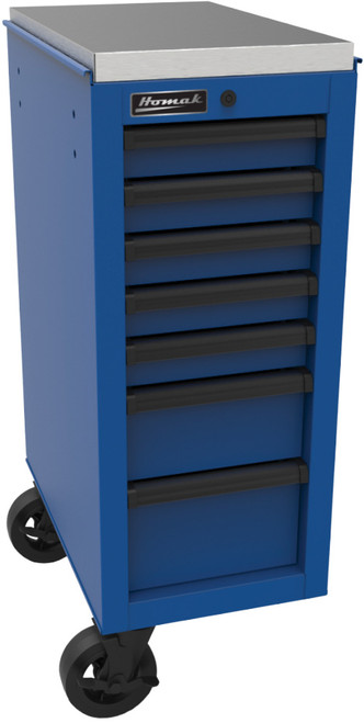 PG211 - 14.5" RS PRO SIDE CABINET, 7 DRAWERS - BLUE