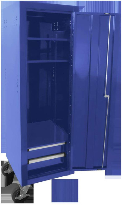 19" H2Pro Series Full-Height Side Locker - Blue