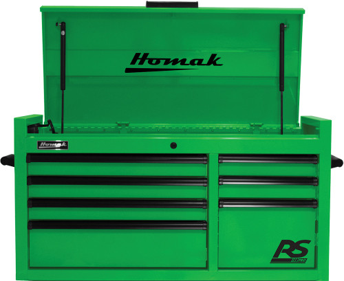 PG200 - 41" RS PRO SERIES 7-DRAWER TOP CHEST - LIME GREEN