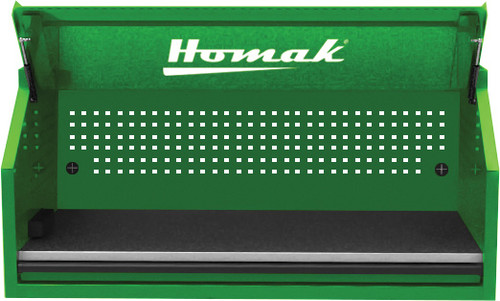 PG211 - 54" RS PRO SERIES 1-DRAWER HUTCH WITH POWER STRIP – GREEN