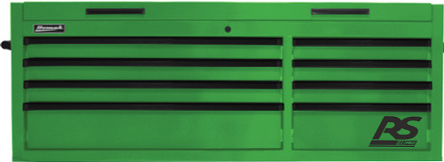 PG210 - BOÎTIER SUPÉRIEUR 8 TIROIRS DE LA SÉRIE RS PRO 54" - VERT LIME