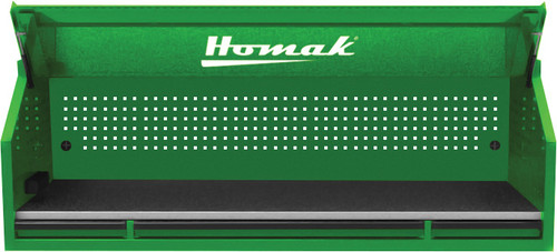 PG211 - 72" RS PRO SERIES 3-DRAWER HUTCH WITH POWER STRIP – GREEN