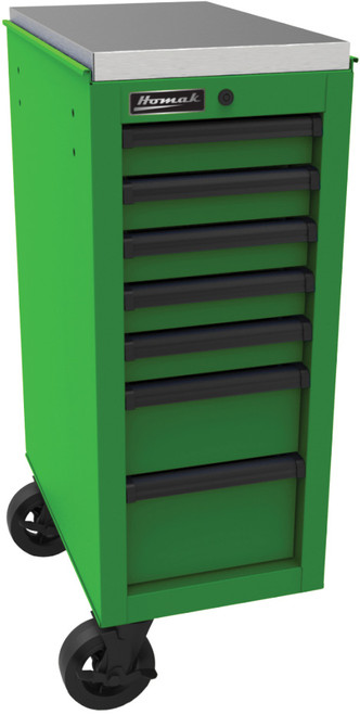 PG211 - ARMOIRE RS PRO SIDE 14,5", 7 TIROIRS - VERT