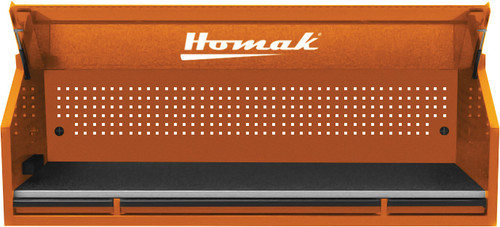 PG211 - 72" RS PRO SERIES 3-DRAWER HUTCH WITH POWER STRIP – ORANGE