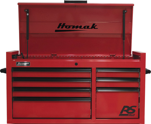 PG217 - 41" RS PRO SERIES 7-DRAWER TOP CHEST - RED