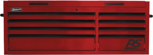 PG217 - Commode haute 8 tiroirs RS PRO SERIES 54 po - Rouge