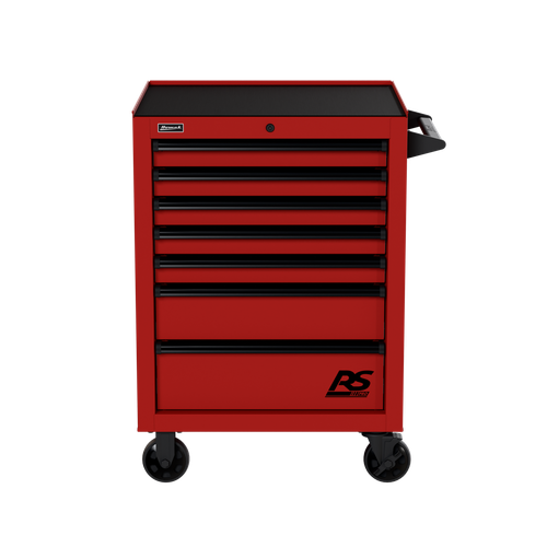 27" RS PRO 7 DWR ROLLER ARMOIRE-ROUGE