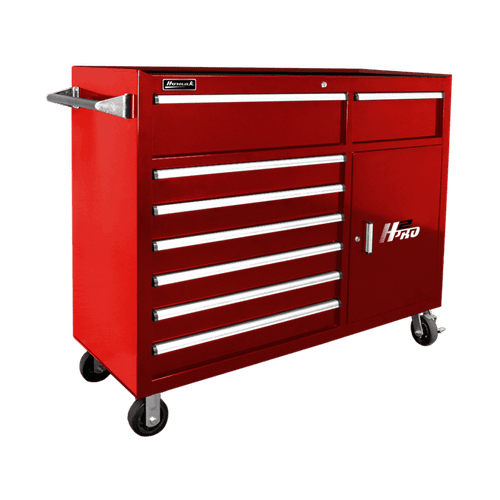 Tiroir H2Pro 8 de 56" avec 2 tiroirs Comp Roller - Rouge