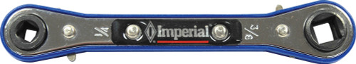 PG17 - ECONOMY COMPRESSOR ACCESS VALVE WRENCH, 1/4", 3/8", 3/16" AND 5/16" SQUARE DRIVES