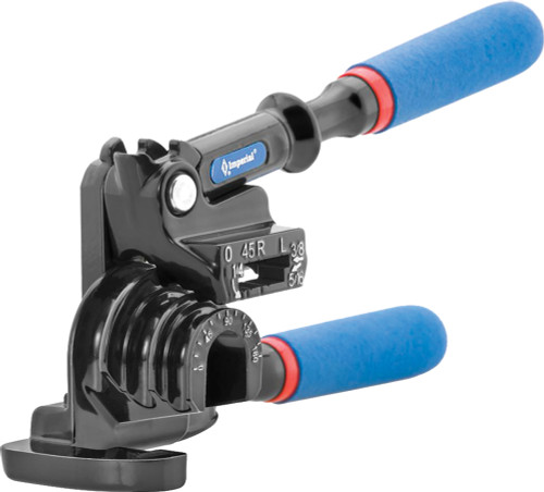 PG412 - TRIPLE HEAD 180° TUBING BENDER WITH ROTO-LOK™ INDEXING HANDLE, 3/16", 1/4", 5/16", 3/8" O.D. TUBING