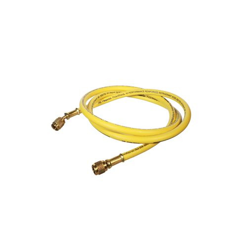 Tuyau de chargement, PolarShield®, 60 » (5') Jaune, R410A avec 1/4 » x 5/16 » raccords