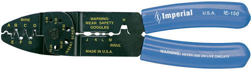 SERTISSEUSE DE BORNES DE DRAPEAU DE BARILLET OUVERT ET FERMÉ