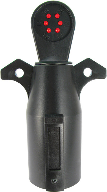 PG51 - 7-WAY FLAT (SPADE) PIN TRAILER CIRCUIT TESTER