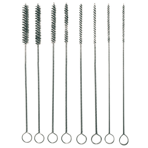 Ensemble de brosses à micro-alésage et à guidage de vannes (acier inoxydable)