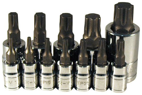 PG152 - ENSEMBLE DE DOUILLES TORX PLUS BIT DE 12 PIÈCES