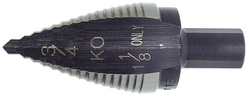 PG119 - HIGH SPEED STEEL STEP DRILLS #13 1-1/8"