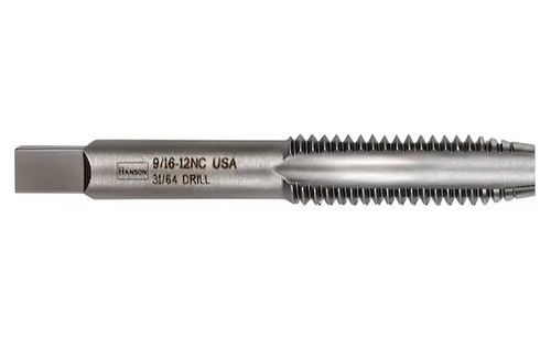 TAP 9/16"-12NC PLUG