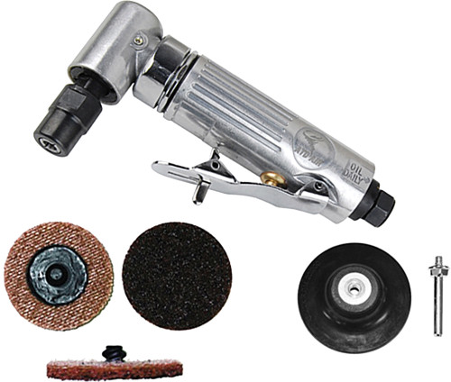 PG89 - 1/4" MINI ANGLE AIR DIE GRINDER/SURFACE CONDITIONING KIT