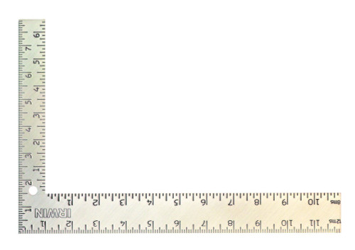 STEEL CARPENTER SQUARE 8" X 12"