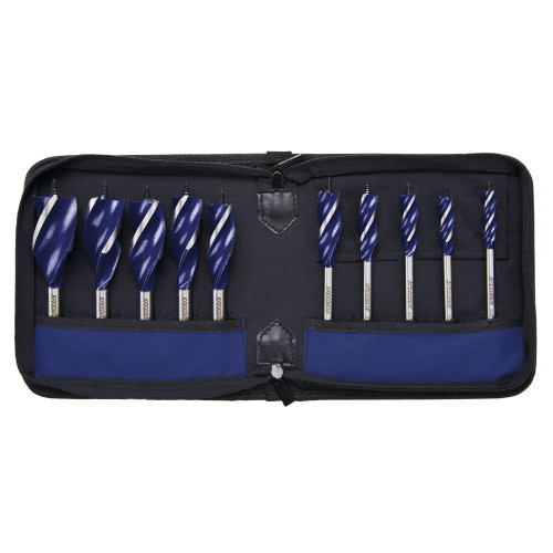 10 PC SPEEDBOR MAX SET W/CASE
