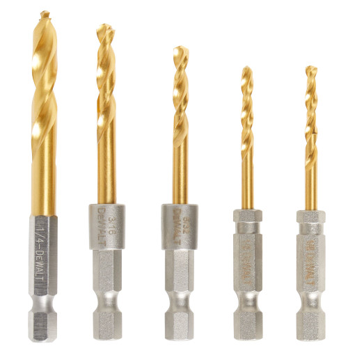 DRL BIT BLK OX TMX IMP 5PC SET