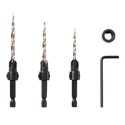 TAPERED COUNTERSINK 4PC SET