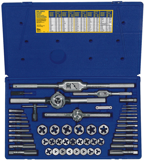 PG122 - 53-PC METRIC TAP & HEX DIE SET