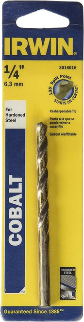 DRL BIT 1/4 X 4 COBALT