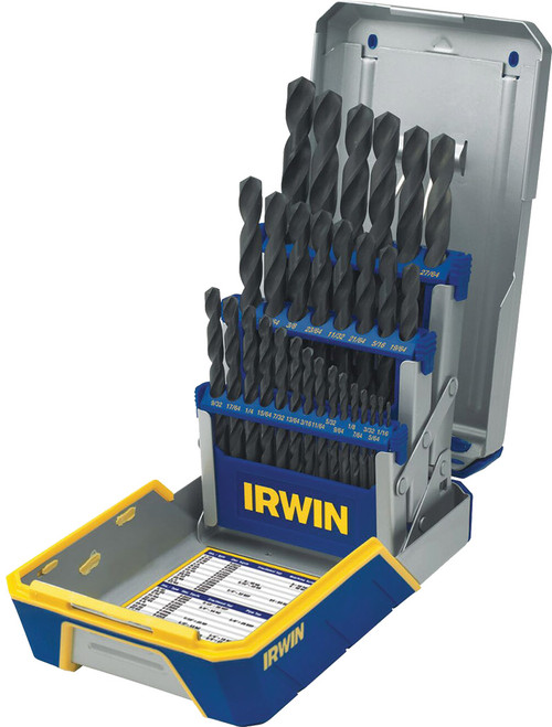 PG118 - BOÎTIER INDUSTRIEL DRLL BIT 29 PIÈCES, OXYDE NOIR