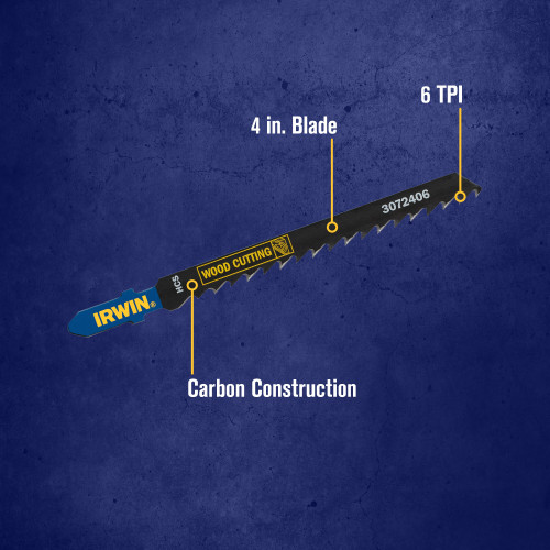 T-SHANK 4" 6TPI CARBON FLEAM GROUND