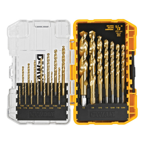 12 PC HEX SHANK DRILL BIT SET