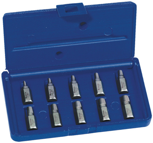PG127 - 10-PC MULTI SPLINE SCREW EXTRACTOR SET