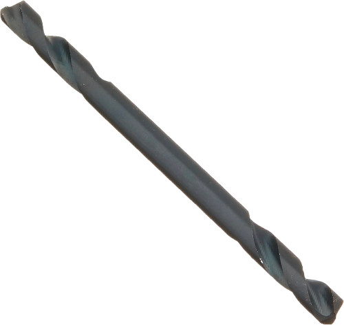 PG125 - 1/4" DOUBLE-END HSS DRILL BIT, BLACK OXIDE, 135° POINT