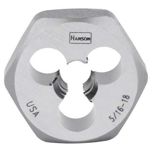 DIE 5/16"-18NC 1" HEX