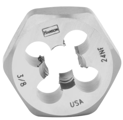 DIE 3/8"-24NF 1" HEX - 6536