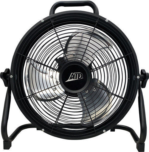 PG410 - 12" RECHARGEABLE DRUM FAN, 775 CFM/136 CFM